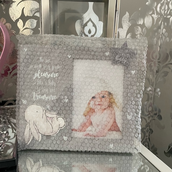 Keepsake baby photo frame - Picture 2 of 3